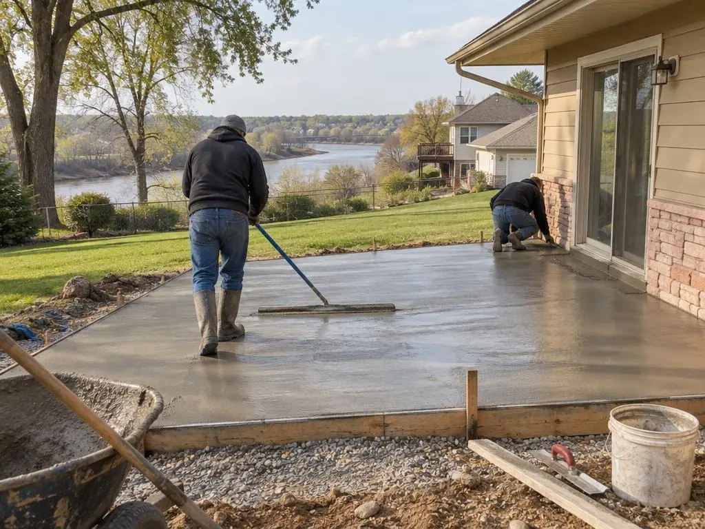 Concrete Patios in Sioux Falls, SD